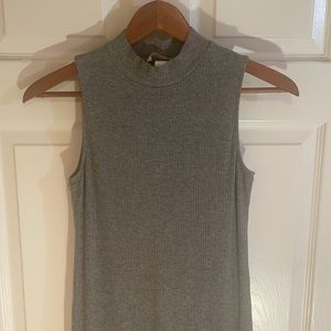 Grey midi tennis dress